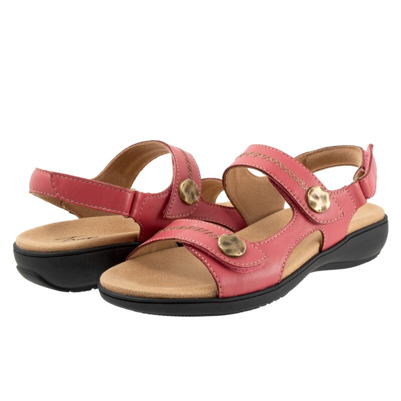 トロッターズ レディース シューズ サンダル Trotters Romi Stitch Fuchsia フューシャ