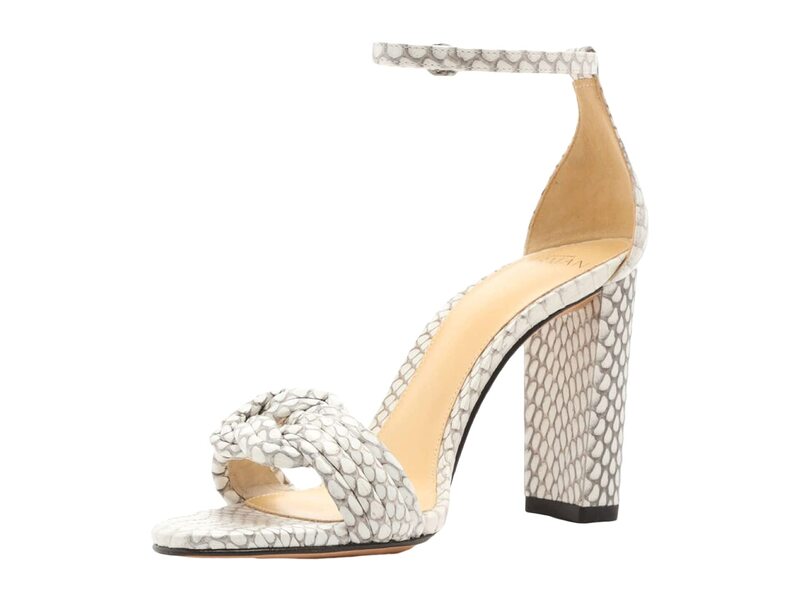 アレクサンドラ小鳥マン レディース シューズ 踵 Alexandre Birman Chiara 90 Block Exotic Natural
