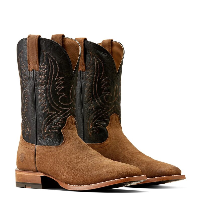 アリアト メンズ シューズ ブーツ・レインブーツ Ariat Circuit Paxton Western Boots Ranch Brown Sue ブラウン 46,680円