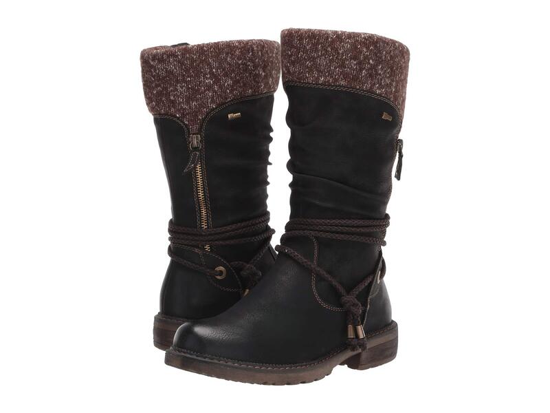 スプリングステップ レディース シューズ ブーツ・レインブーツ キャップ Spring Step Acaphine Black ブラック