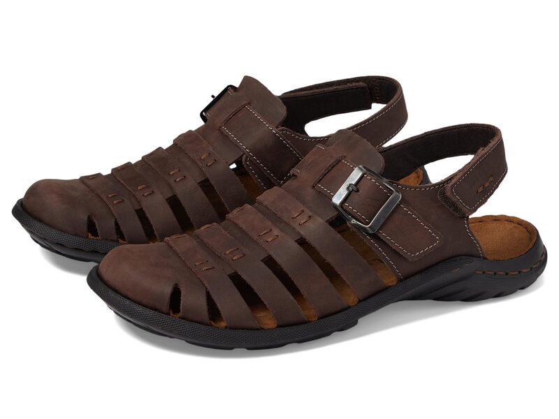 ジョセフセイベル メンズ シューズ サンダル Josef Seibel Logan 70 Mocca Crazyhors