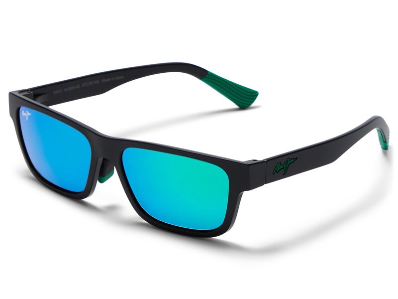 マウイ体育館 メンズ 付属品 サングラス・アイウェア Maui Jim Keola Matte Black/Mau 黒いこと