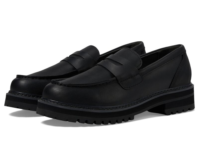エルエルビーン レディース シューズ スリッポン・ローファー なめし革 L.L.Bean Camden Hill Penny Leather Black 黒いこと レディース靴-靴