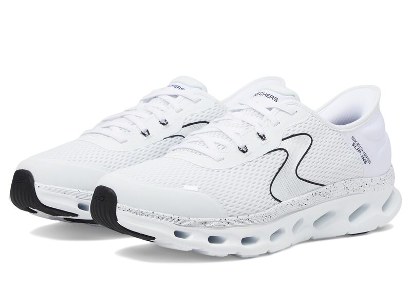 スケッチャーズ レディース シューズ スニーカー SKECHERS Performance Go Walk Glide Step 2.0 Dani Hands Free Slip-Ins White/Black 白いこと