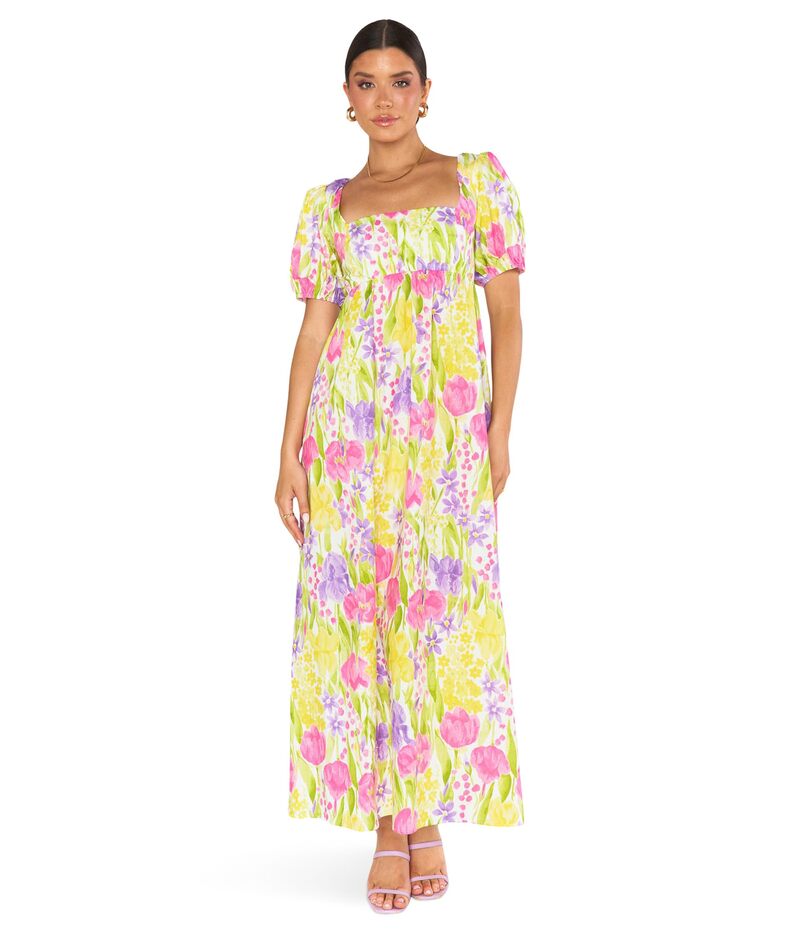 ウミーユアムーム レディース トップス 衣装 midi衣装 midi Show Me Your Mumu Smitten Midi Dress Blooming Tulips