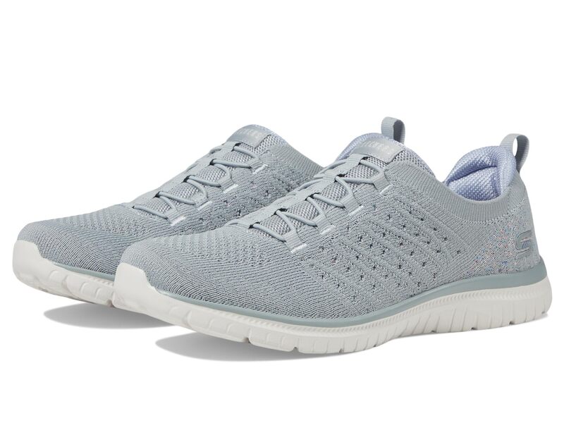 スケッチャーズ レディース シューズ スニーカー SKECHERS Virtue Show Runner Grey グレー