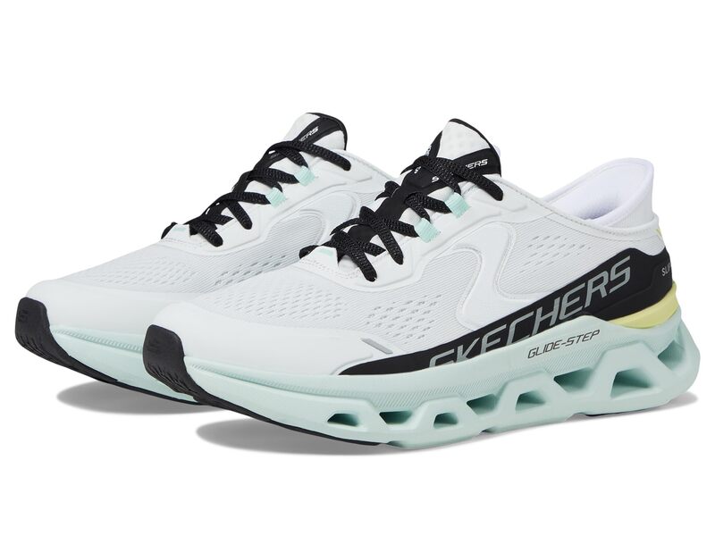 スケッチャーズ レディース シューズ スニーカー SKECHERS Glide Step Altus Hands Free Slip Ins White Multi 白いこと