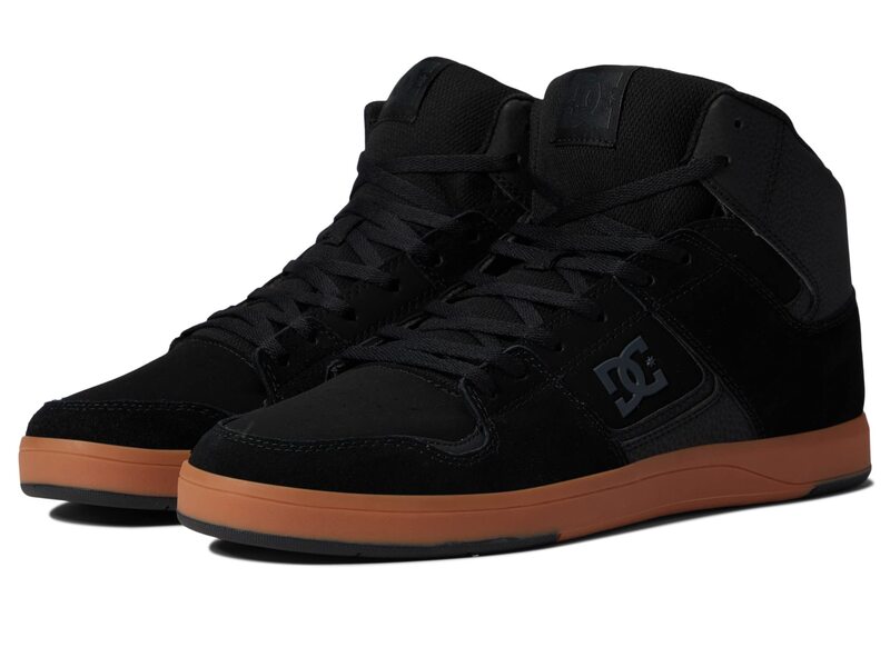 ディーシー メンズ シューズ スニーカー DC Cure Casual High-Top Skate Shoes Sneakers Black/Gum 1 ブラック