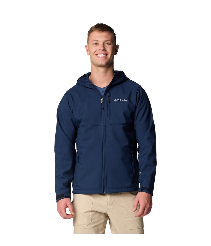 コロンビア メンズ アウター コート ジャケット Columbia Ascender? II Hooded Softshell Jacket Collegiate Navy ネイビー