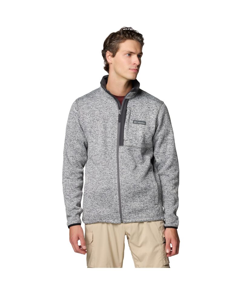 コロンビア メンズ アウター コート セーター Columbia Sweater Weather? Full Zip City Grey Heath グレー