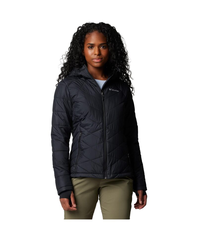 コロンビア レディース アウター コート フーデッドジャケット ジャケット Columbia Heavenly? Hooded Jacket Black ブラック
