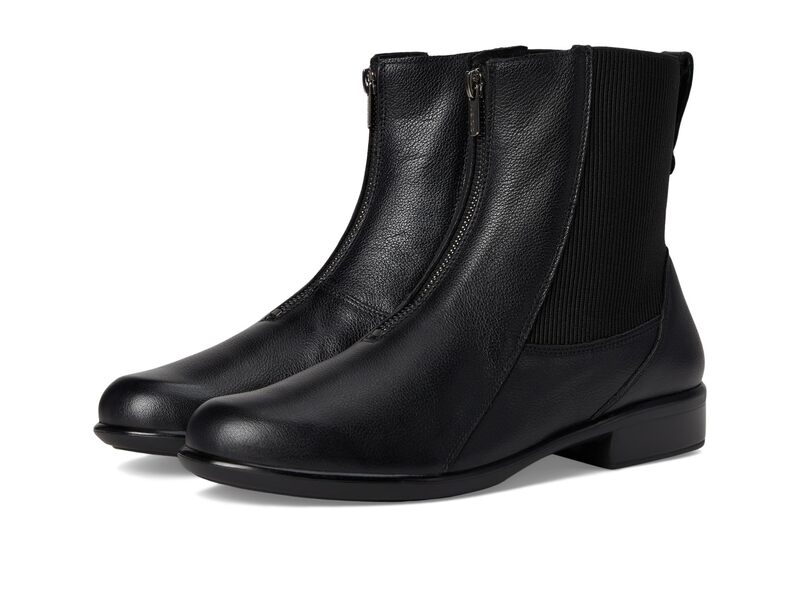 ナオト レディース シューズ スリッポン・ローファー Naot Bora Soft Black Leat 黒いこと レディース靴-靴