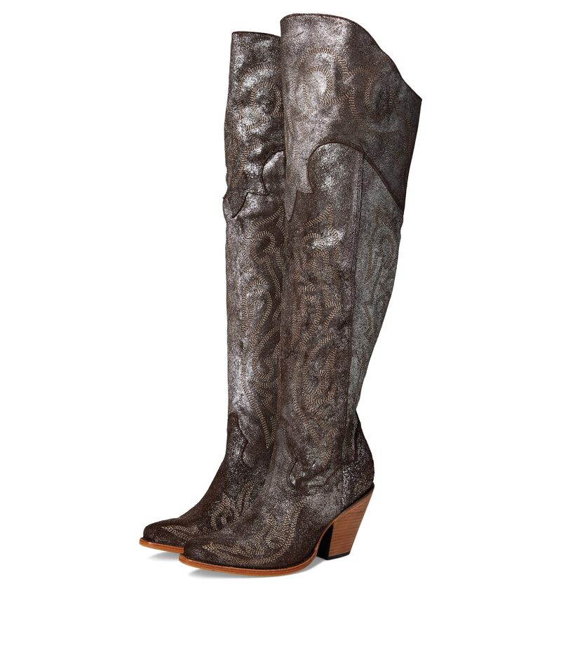 コーラルブーツ レディース シューズ ブーツ・レインブーツ Corral Boots Z5242 Brown/Silver ブラウン