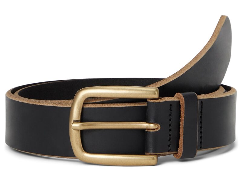 ジョンストンアンドマーフィー メンズ 付属品 胴締め Johnston \u0026 Murphy Weathered Raw Edge Belt Black 黒いこと