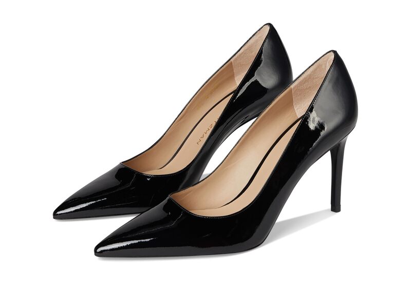 スチュアート ワイツマン レディース シューズ 踵 Stuart Weitzman Stuart Power 85 Black 黒いこと