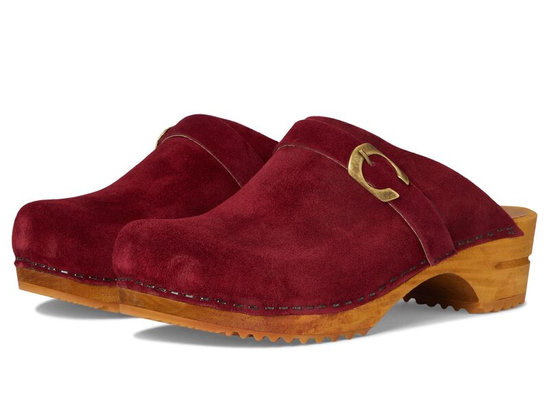 サニータ レディース シューズ サンダル Sanita Hedi Dark Red レッド