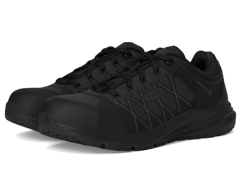 キーン メンズ シューズ ブーツ・レインブーツ KEEN Utility Vista Energy XT Black/Raven ブラック