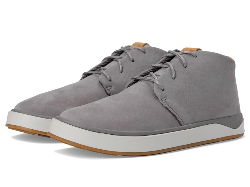 オルカイ メンズ シューズ ブーツ・レインブーツ OluKai Papaku ‘ Ili Chukka Boots Graphite/Graphi グラファイト