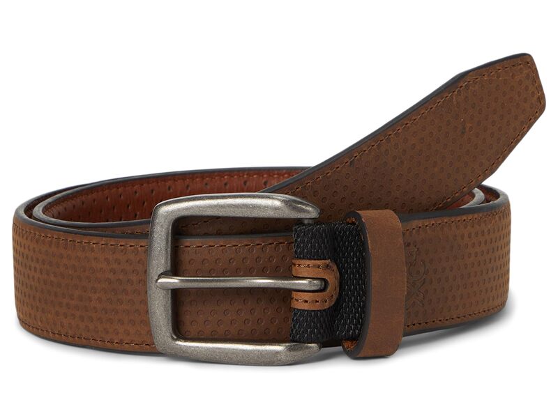 ジョンストンアンドマーフィー メンズ 付属品 胴締め Johnston \u0026 Murphy Xc4 Perfed Casual Belt Tan タン