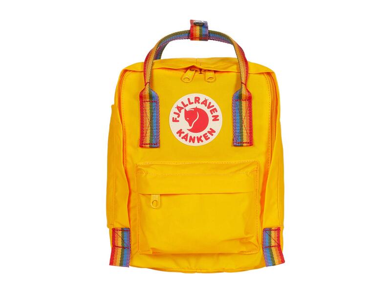 フェールラーベン メンズ バッグ バックパック・リュックサック ミニ Fjallraven Kanken Rainbow Mini Warm Yellow/Rai イエロー