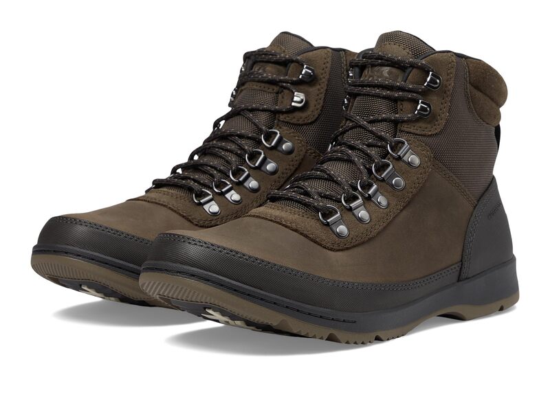 ソレル メンズ シューズ ブーツ・レインブーツ 防水 SOREL Ankeny? II Hiker Plus Waterproof Major/Wet Sand画像