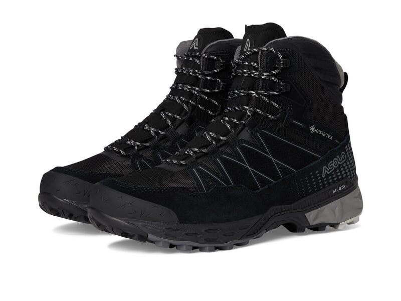 アゾロ メンズ シューズ ブーツ・レインブーツ Asolo Tahoe Winter GTX Black/Black 黒いこと