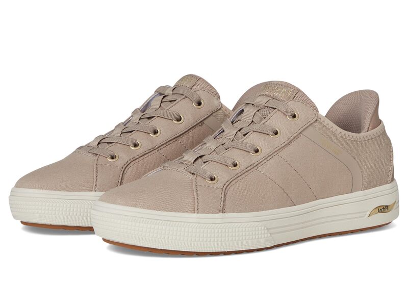 スケッチャーズ レディース シューズ スニーカー SKECHERS Arch Fit Arcade Taupe トープ