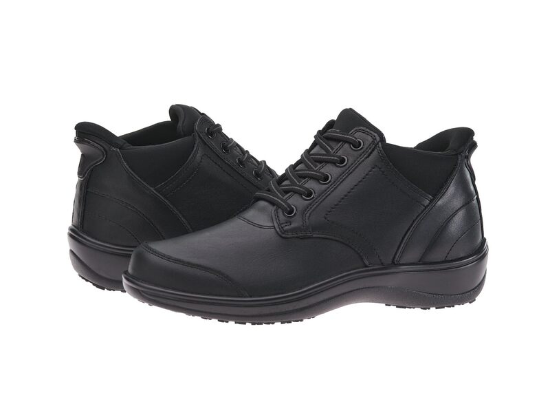 オルトフィート レディース シューズ 踵 Orthofeet Rosel Black 黒いこと