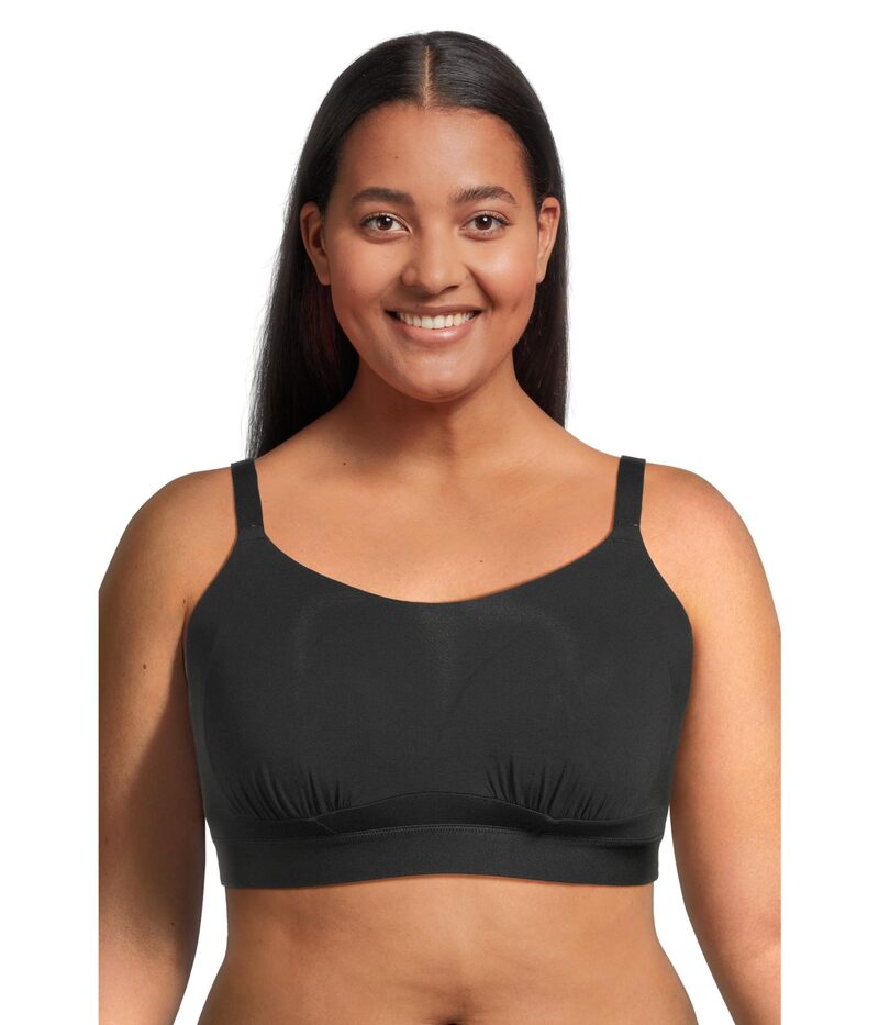 エロミ レディース アンダーウェア ブラジャー ダウン elomi Downtime Wireless Bralette Black ブラック 17,235円
