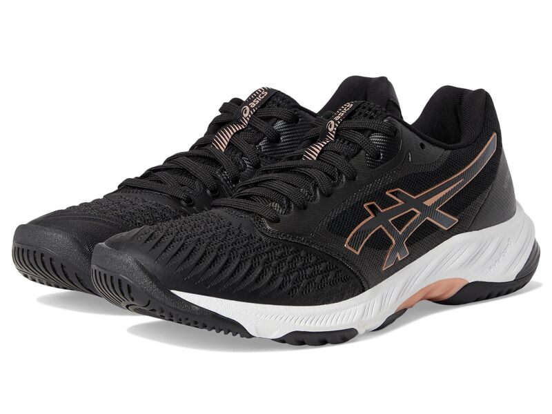 アシックス レディース シューズ スニーカー ASICS Netburner Ballistic FF 3 Volleyball Shoe Black/Rose Gold 黒いこと