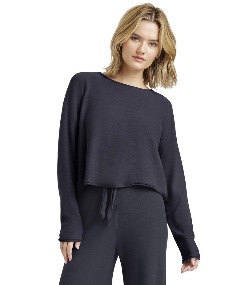 スプレンディット レディース アウター 編み物・プルオーバー Splendid Michelle Sweater Ice Navy 米国海軍 トップス-ニット・セーター