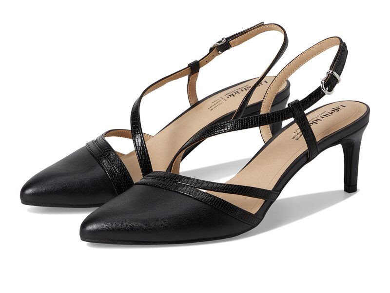ライフストライド レディース シューズ ブーツ・レインブーツ LifeStride Arlo Black Faux Leat ブラック