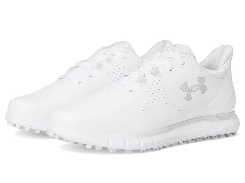 アンダーアーマー レディース シューズ スニーカー Under Armour Drive Fade Spikeless White/Distant G 白いこと