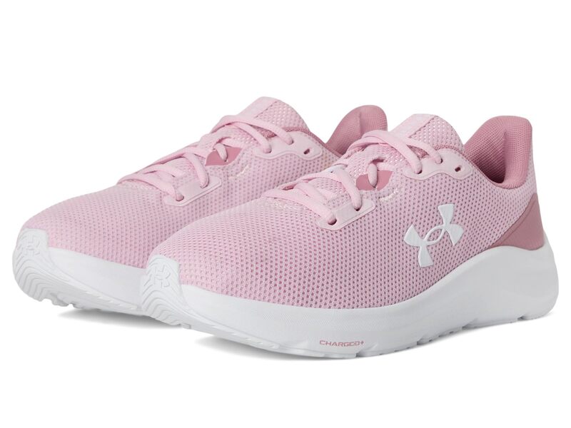 アンダーアーマー レディース シューズ スニーカー Under Armour Charged Pursuit 4 Prime Pink/Pink ピンク