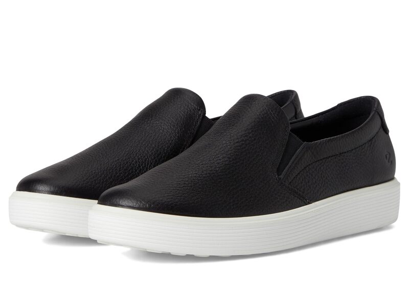エコー レディース シューズ スニーカー ECCO Soft 60 Premium Slip-On Sneaker Black ブラック