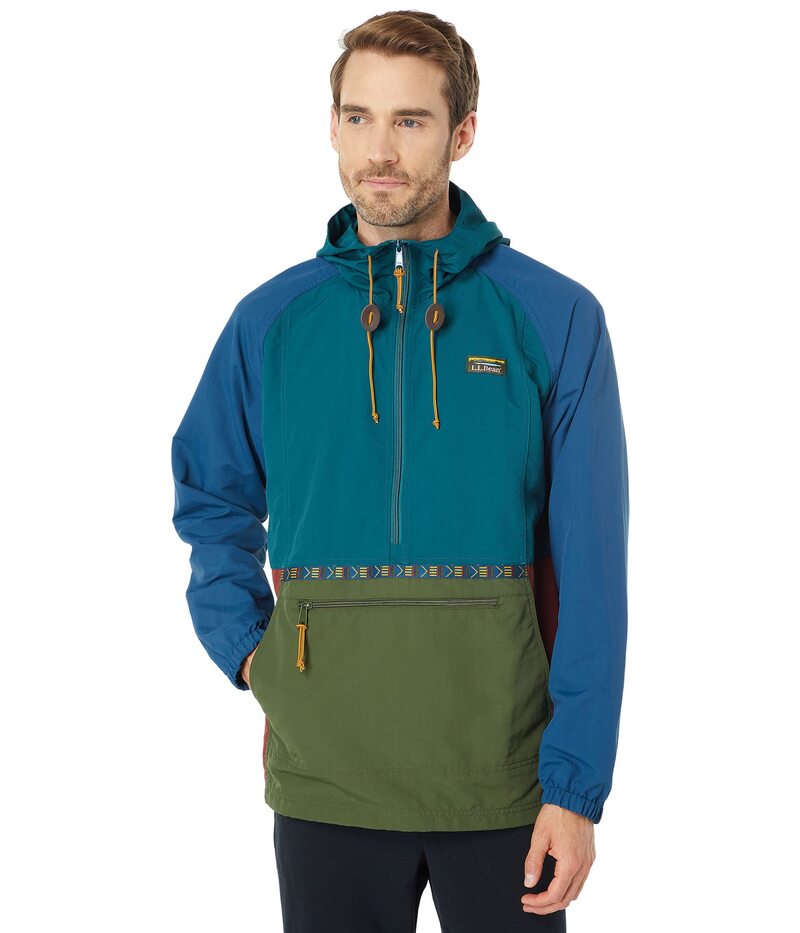 エルエルビーン メンズ アウター 厚地の外套 L.L.Bean Mountain Classic Anorak Multicolor Spruce/Tuscan O マルチ色合い