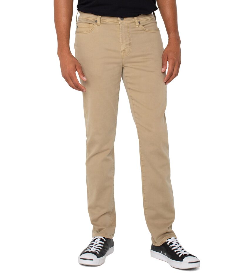 リヴァプール ロサンゼルス メンズ ボトムス デニムパンツ Liverpool Los Angeles Kingston Modern Straight Khaki カーキ