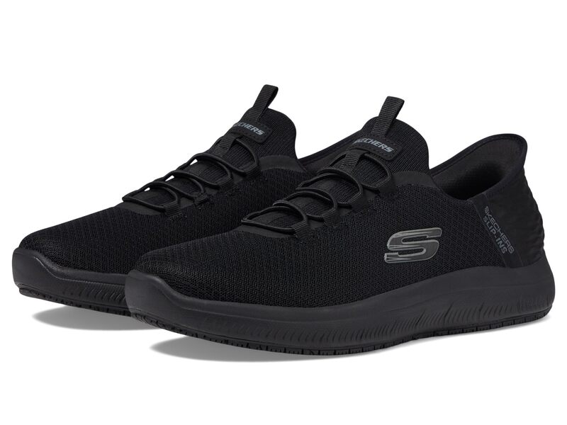 スケッチャーズ メンズ シューズ スニーカー SKECHERS Work Summits - Colsin Black ブラック