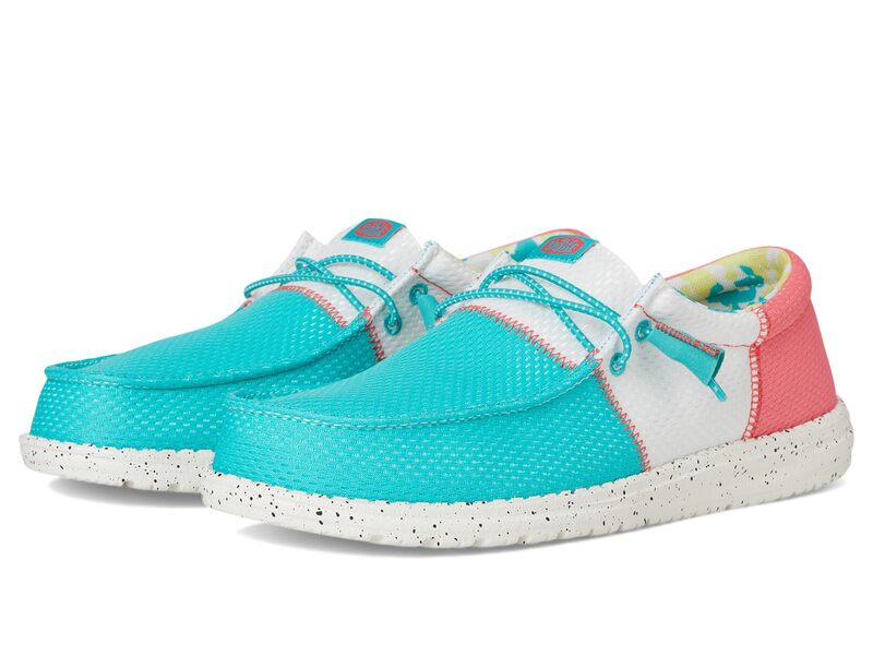 ヘイデュード メンズ シューズ スニーカー Hey Dude Wally Tri Party Animal Ceramic Blue/Mu ブルー画像