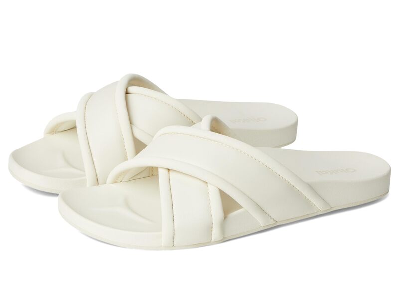 オルカイ レディース シューズ サンダル OluKai Ani White Sand/Whit ホワイト
