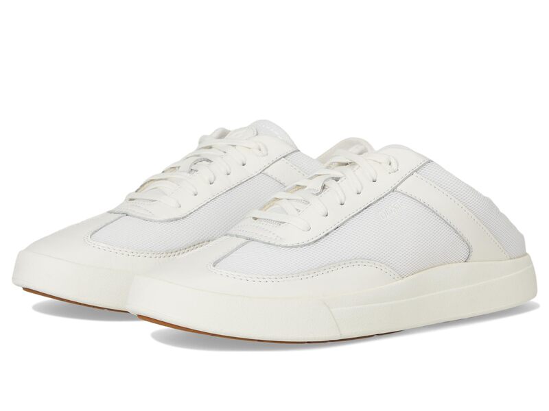 オルカイ レディース シューズ スニーカー OluKai Ha\u0027upu Hulu Bright White/Br 白いこと