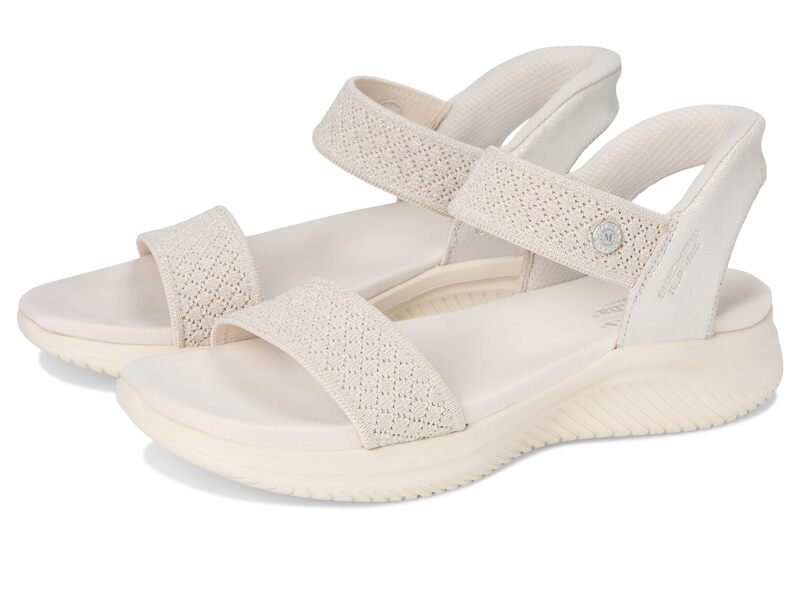 スケッチャーズ レディース シューズ サンダル SKECHERS Martha Stewart's Ultra Flex 3.0 - Shine On Us Natural