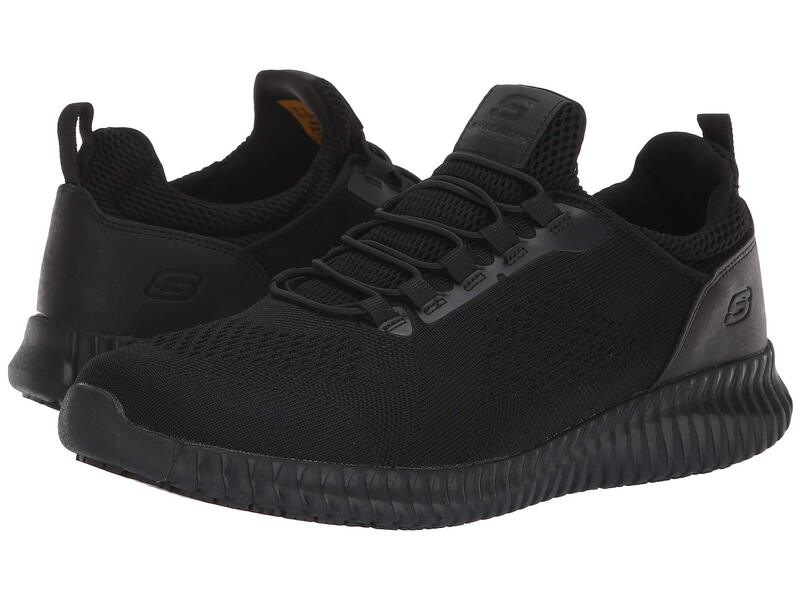 スケッチャーズ メンズ シューズ スニーカー SKECHERS Work Cessnock Black 黒いこと