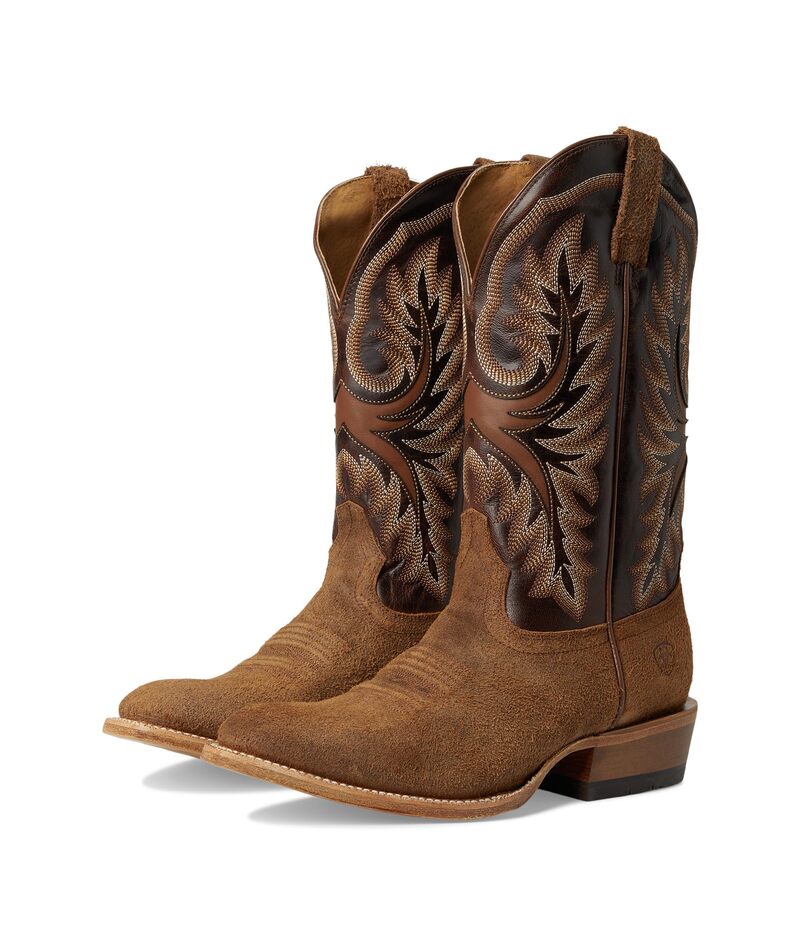 アリアト メンズ シューズ ブーツ・レインブーツ Ariat Futurity Royal Cowboy Boots Tumblin Tan タン