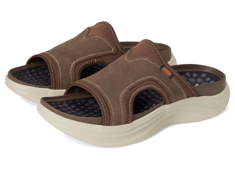 ドクター・ショール メンズ シューズ サンダル Dr. Scholl's Feel Energy Dark Brown Foam ブラウン