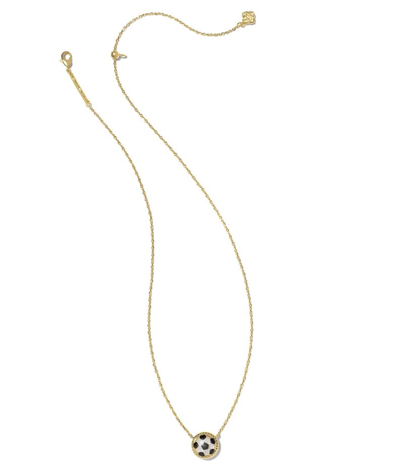 ケンドラスコット レディース アクセサリー ネックレス・チョーカー・ペンダントトップ レース Kendra Scott Soccer Short Pendant Necklace Gold Ivory Moth アイボリー
