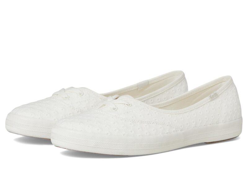 ケッズ レディース シューズ スニーカー ミニ Keds The Mini Snow White Eyel 白いこと
