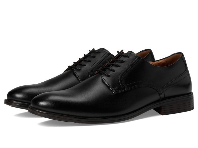 ジョンストンアンドマーフィー メンズ シューズ オックスフォード Johnston \u0026 Murphy Reeve Plain Toe Black ブラック