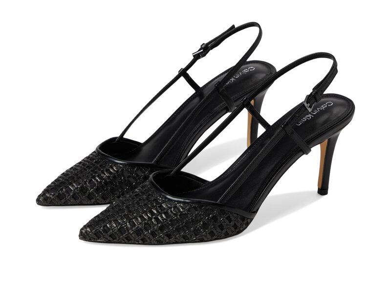 カルバンクライン レディース シューズ ヒール Calvin Klein Juliesa Black ブラック