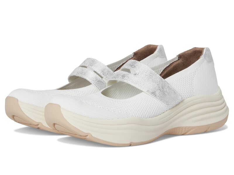 ライフストライド レディース シューズ スニーカー ニット LifeStride Intuition Knit Mary Jane Shoes Bright White ホワイト